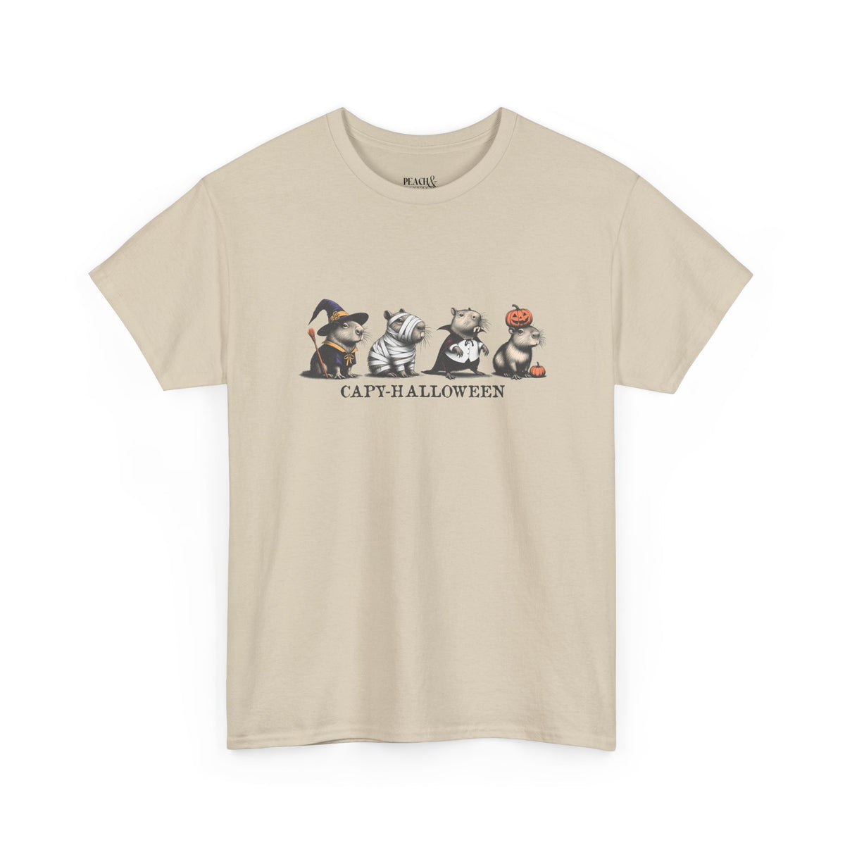 Capy-Halloween | Capybara | Halloween | T-Shirt