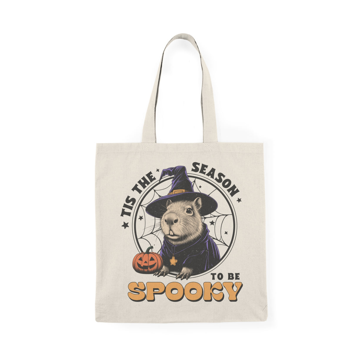 Tis The Season To Be Spooky | Capybara | Halloween | Tote Bag