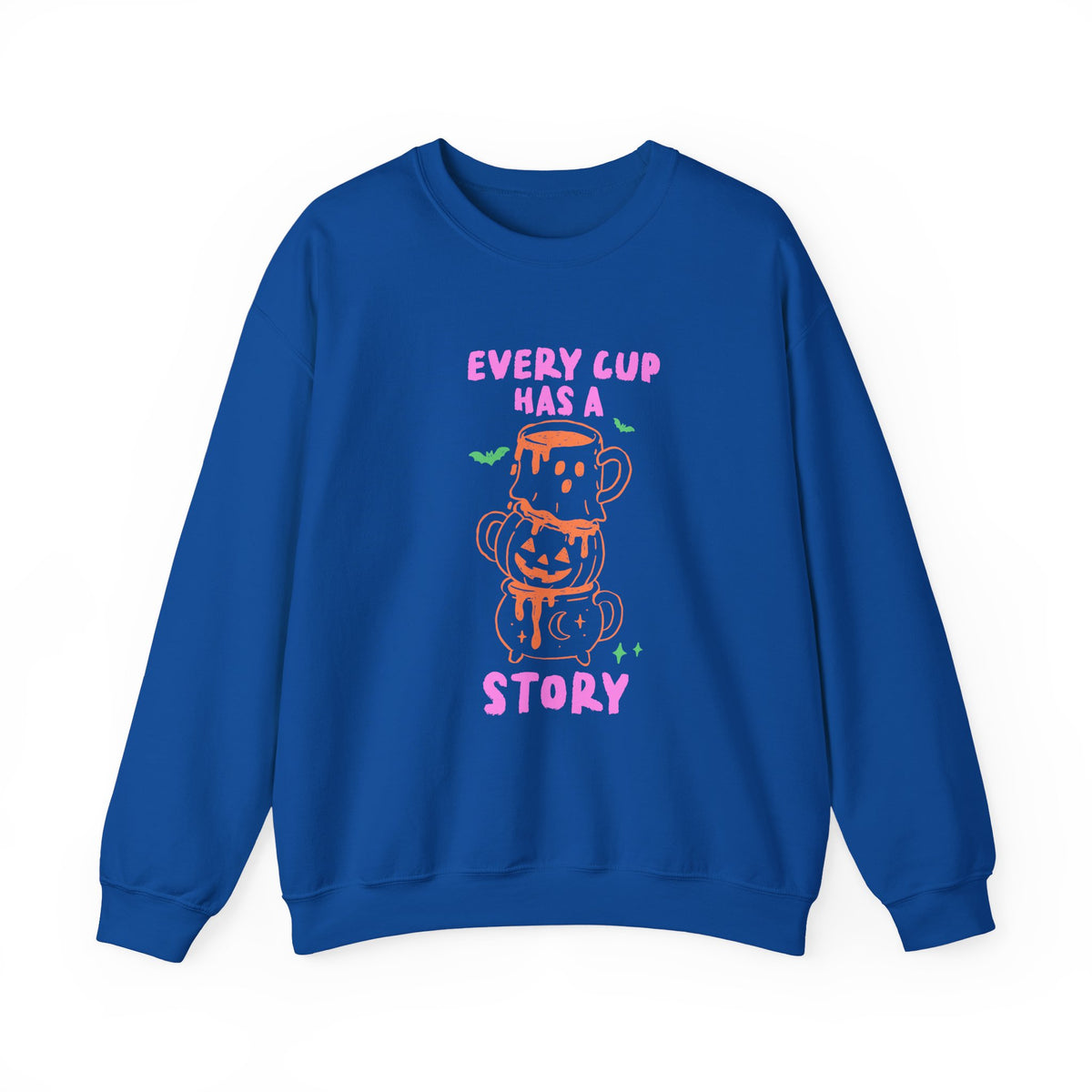 Every Cup Has A Story | Halloween Coffee | Crewneck