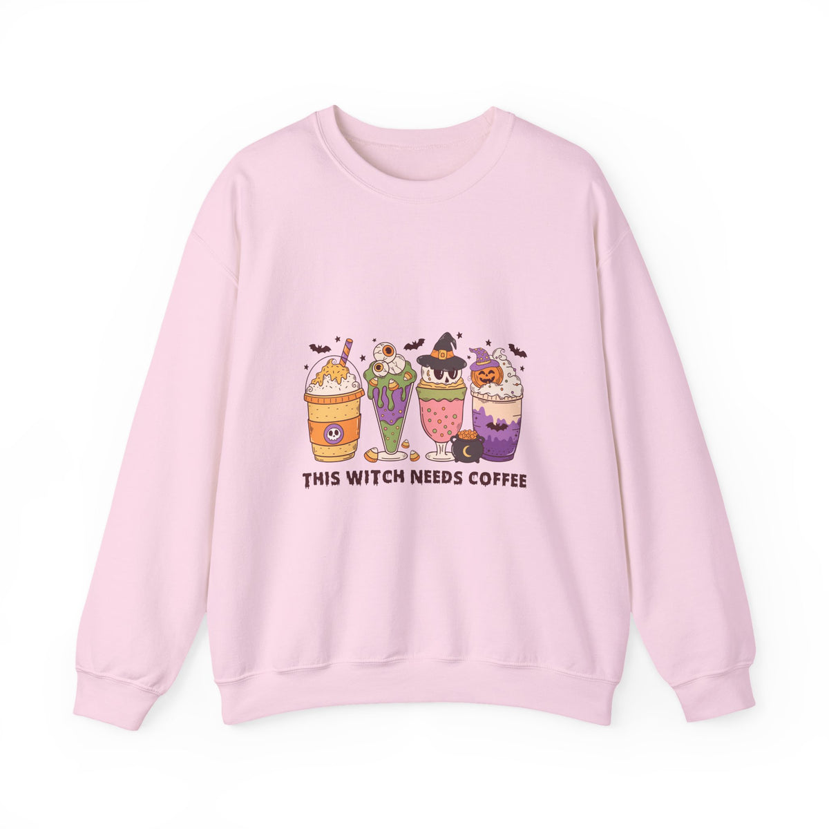 This Witch Needs Coffee | Halloween | Crewneck