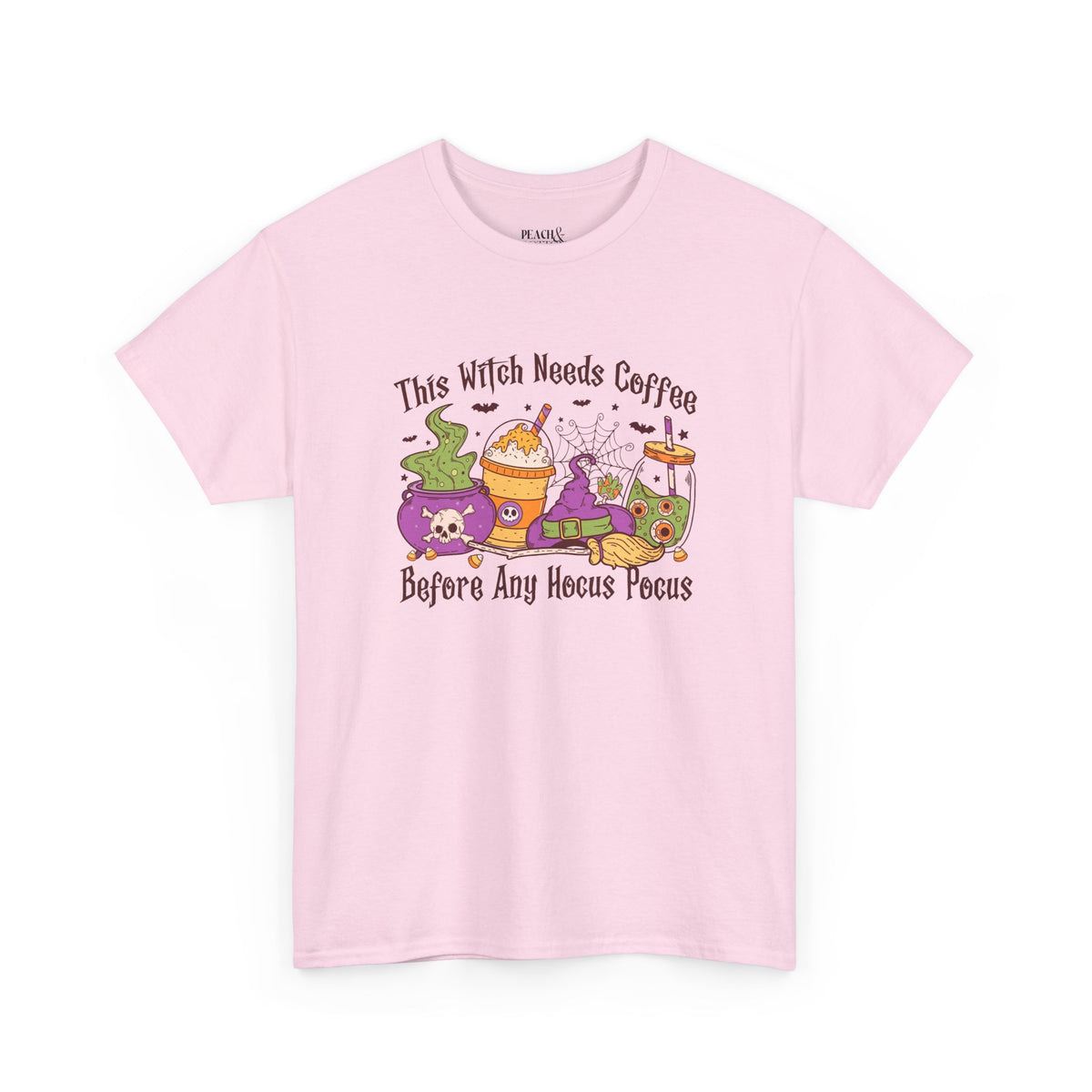 This Witch Needs Coffee | Halloween | T-Shirt