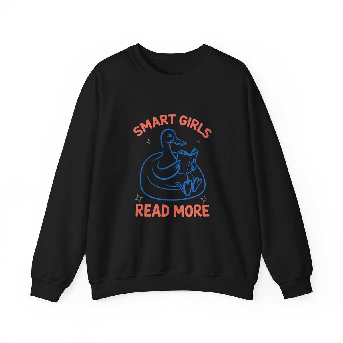 Smart Girls Read More | Book Lover | Crewneck