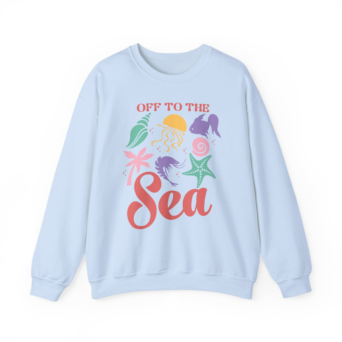 Off To The Sea | Beach | Summer | Crewneck