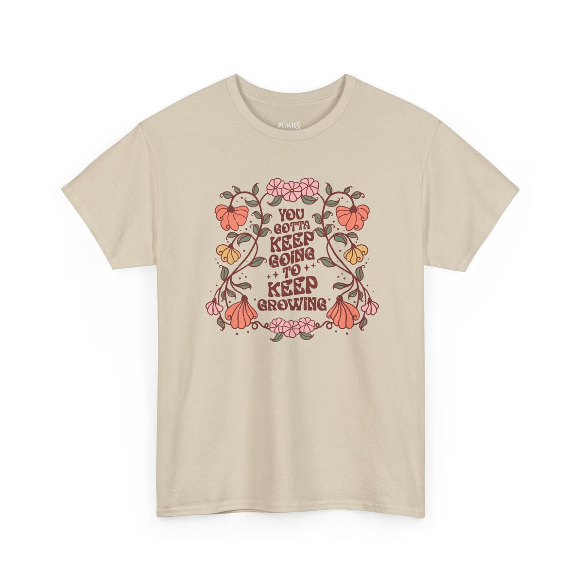 You Gotta Keep Going To Keep Growing | BOHO | T-Shirt