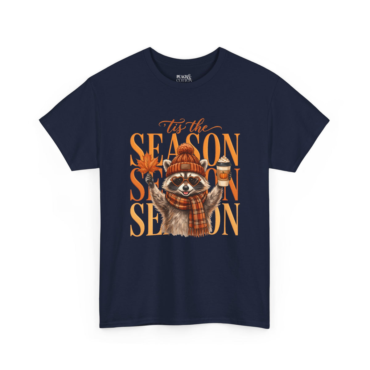 Tis The Season | Racoon | Fall | T-Shirt