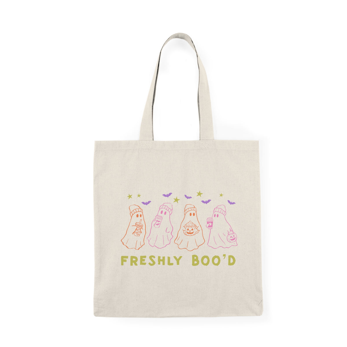 Freshly Boo'd | Halloween Coffee | Tote Bag