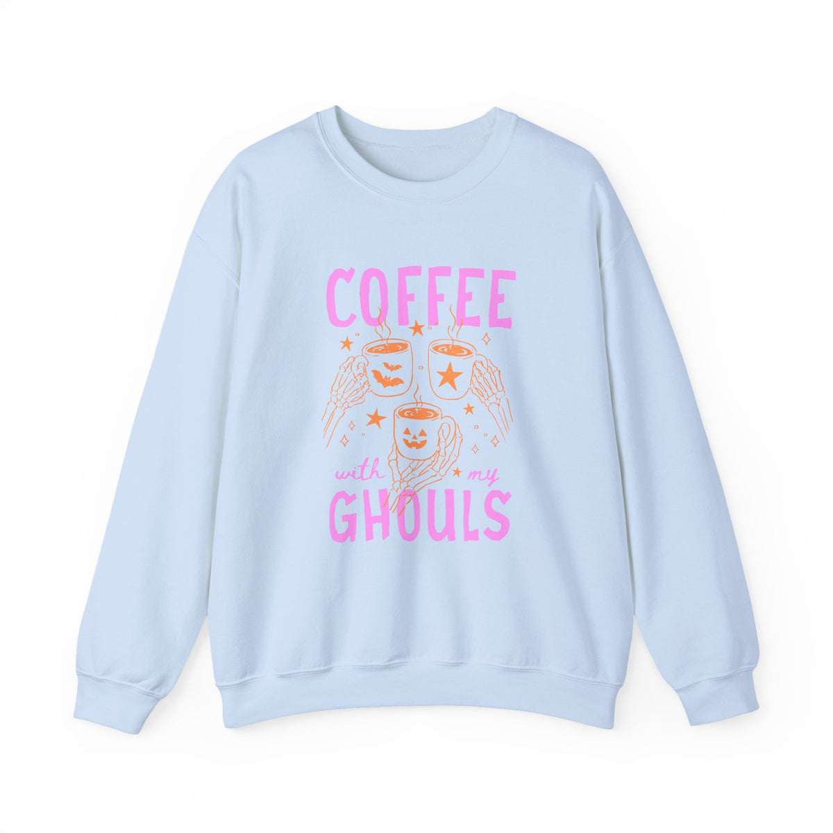Coffee With The Ghouls | Halloween Coffee | Crewneck