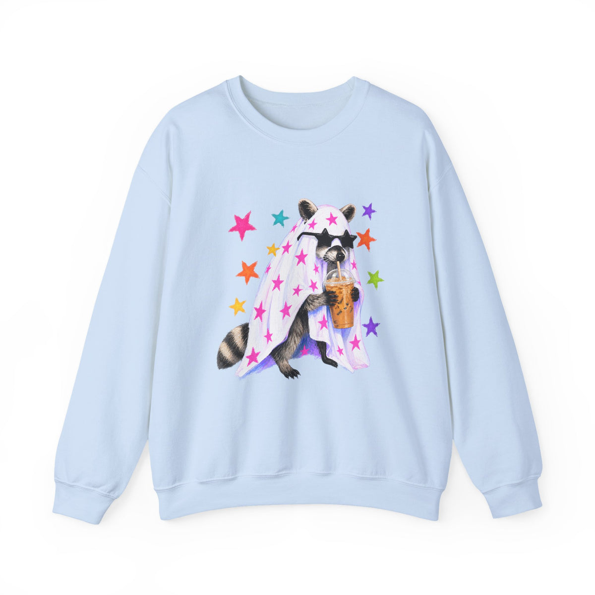 Ghost Racoon | Halloween | Crewneck
