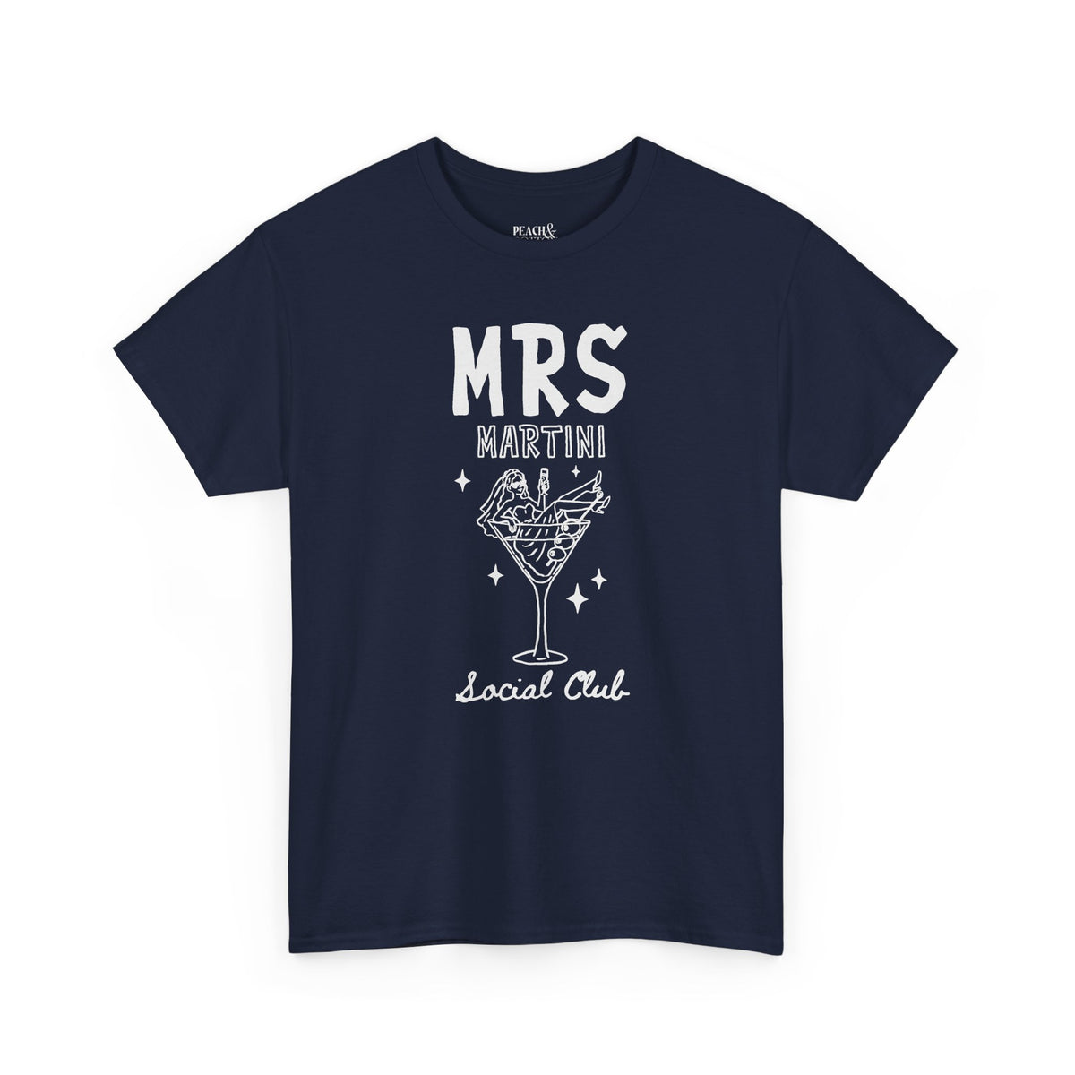 Mrs Martini | The Bride | Bachelorette | T-Shirt