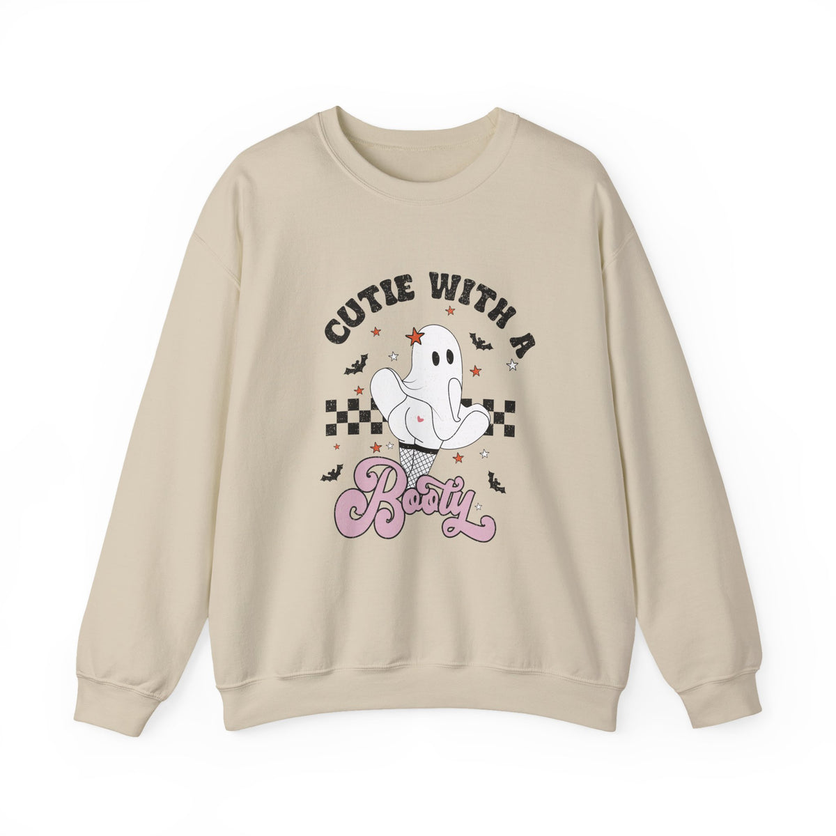 Cutie With A Booty | Ghost | Halloween | Crewneck