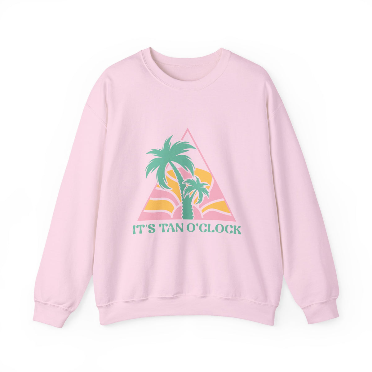 It's Tan O'Clock | Beach | Summer | Crewneck