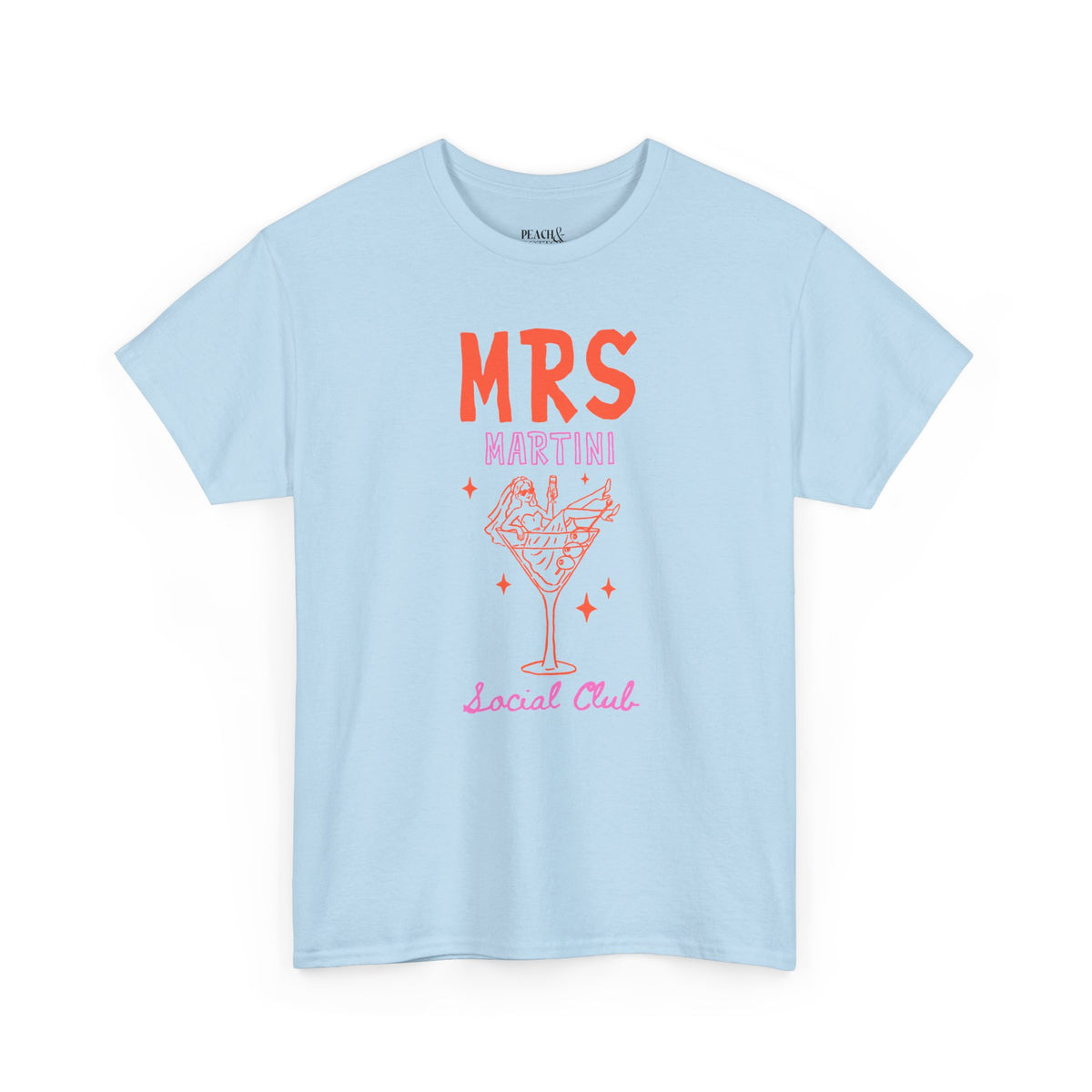 Mrs Martini | The Bride | Bachelorette | T-Shirt