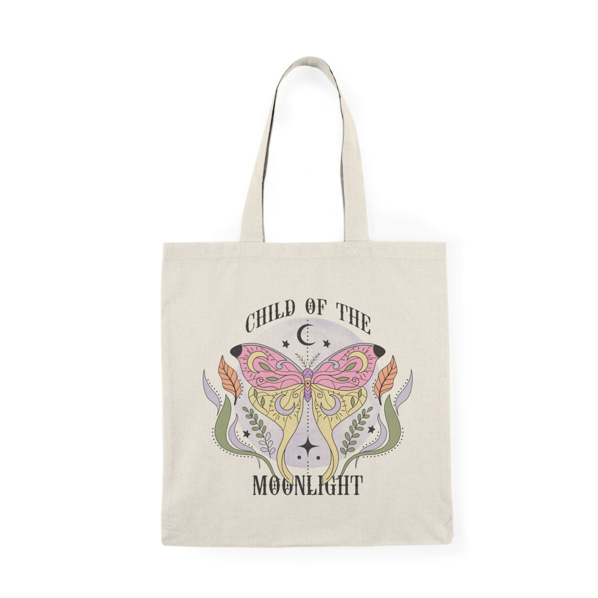 Child Of The Moonlight | Moth Butterfly | Summer | Tote Bag