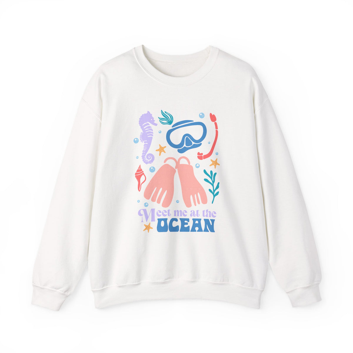Meet Me At The Ocean | Summer Boho | Crewneck