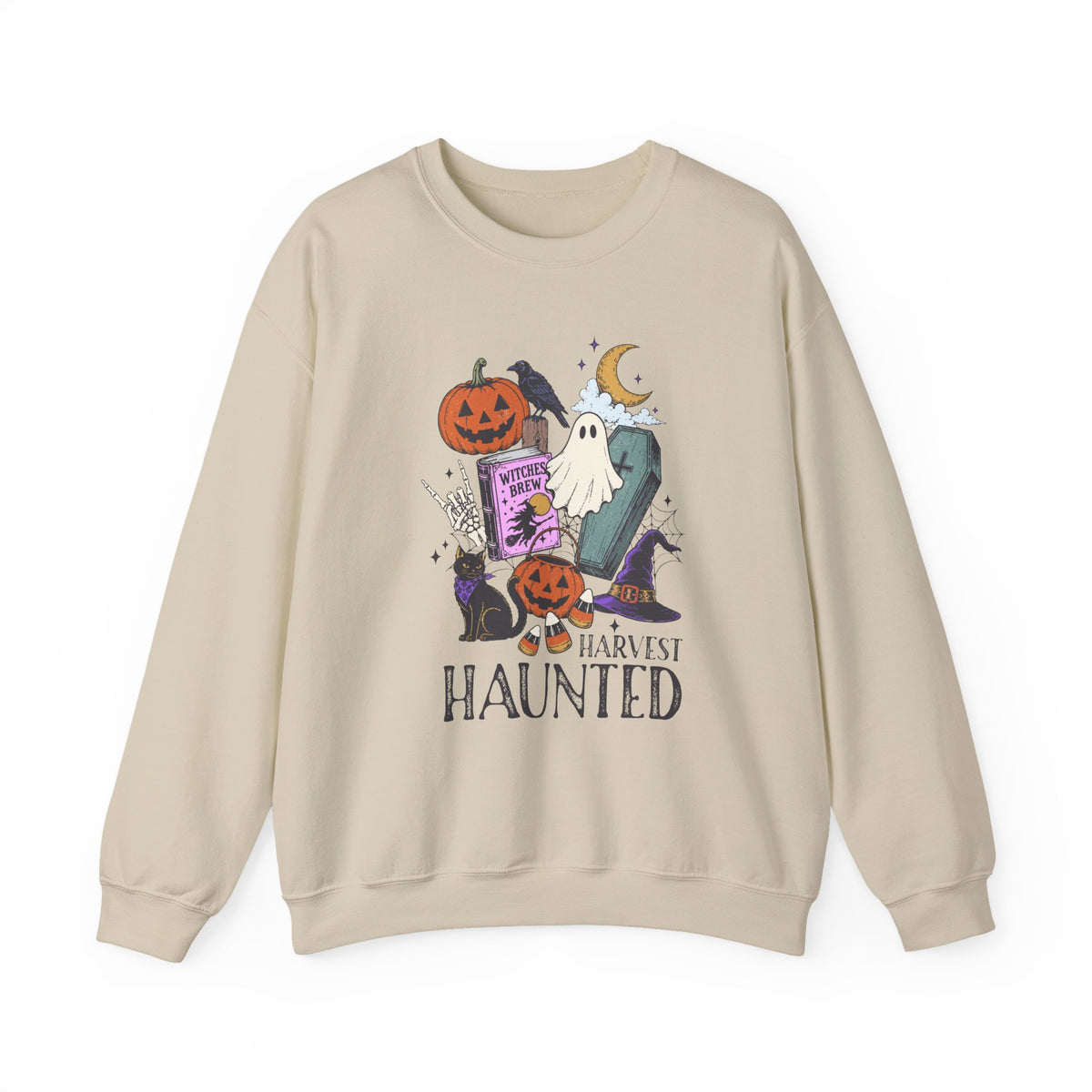 Harvest Haunted | Halloween | Crewneck