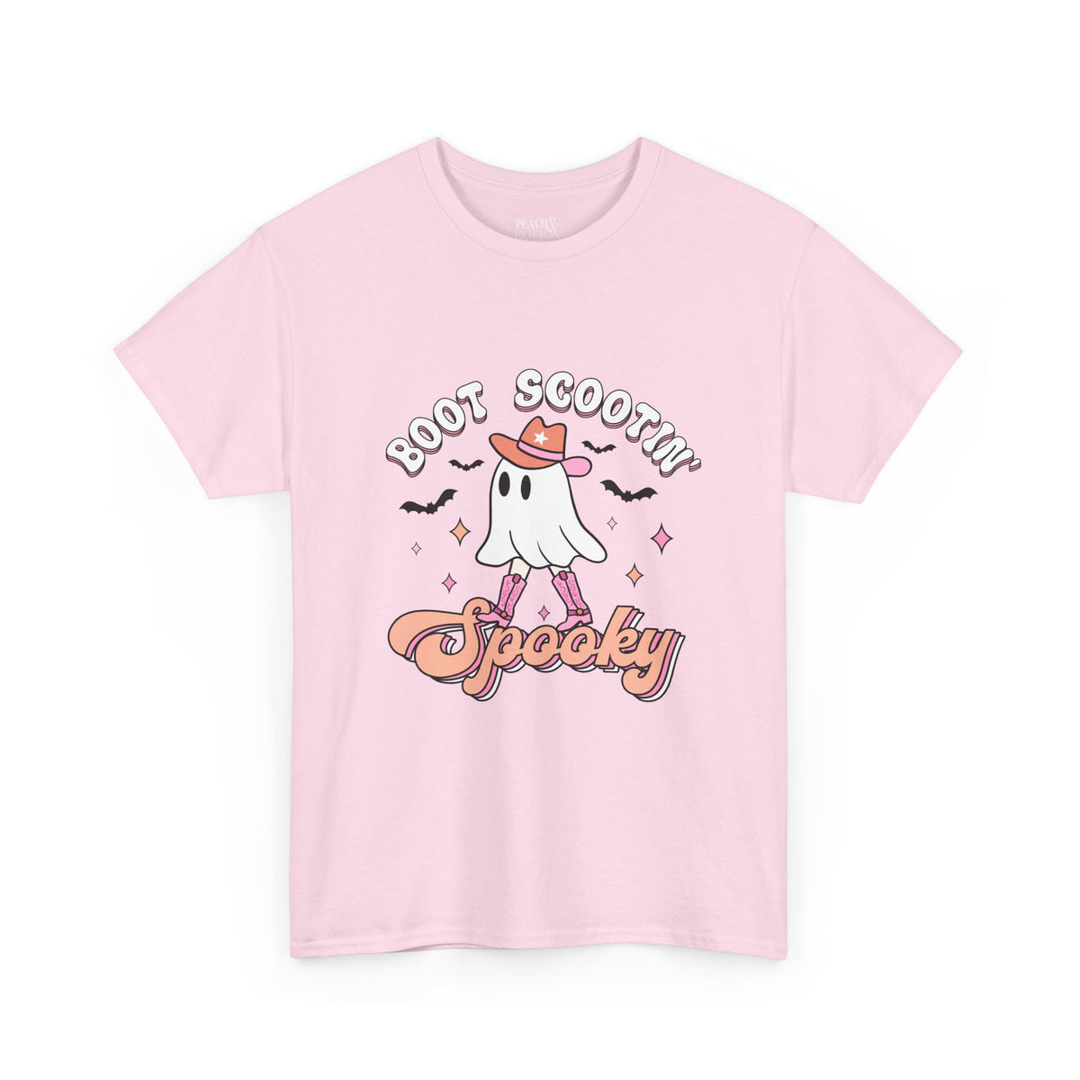 Boot Scootin' Spooky | Ghost | Halloween | T-Shirt