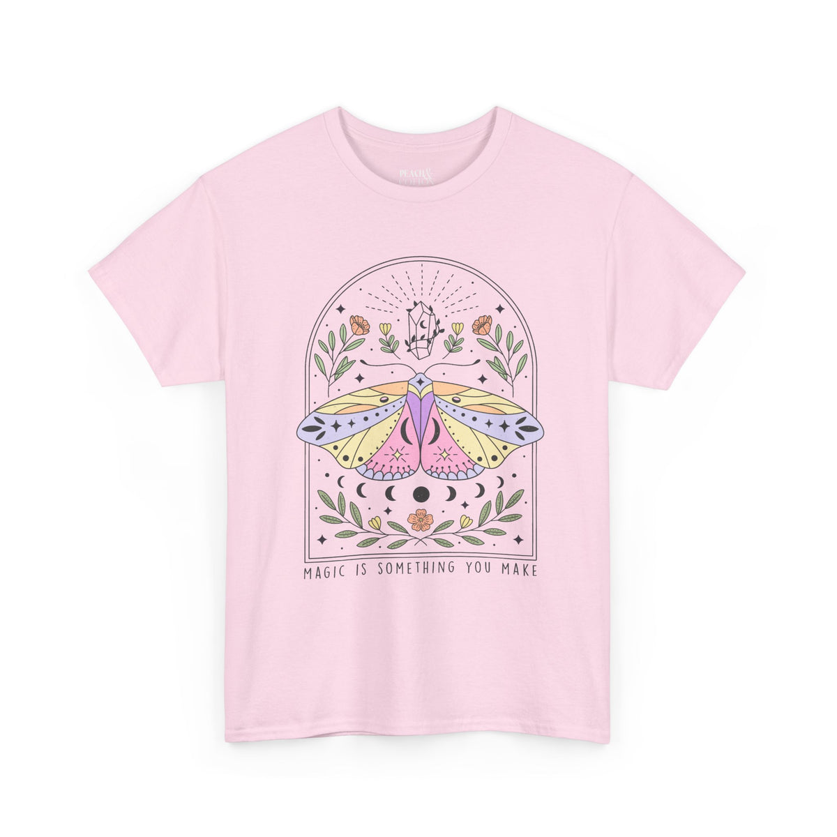 Magic Is Something You Make | Moth Butterfly | Summer | T-Shirt