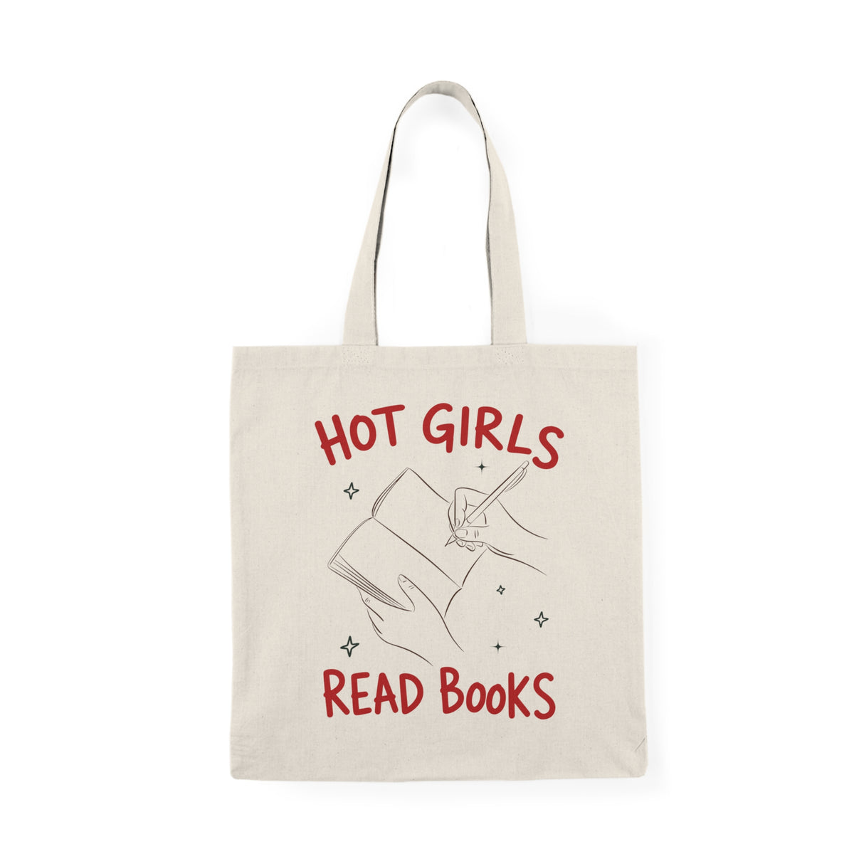 Hot Girls Read Books | Book Lover | Tote Bag