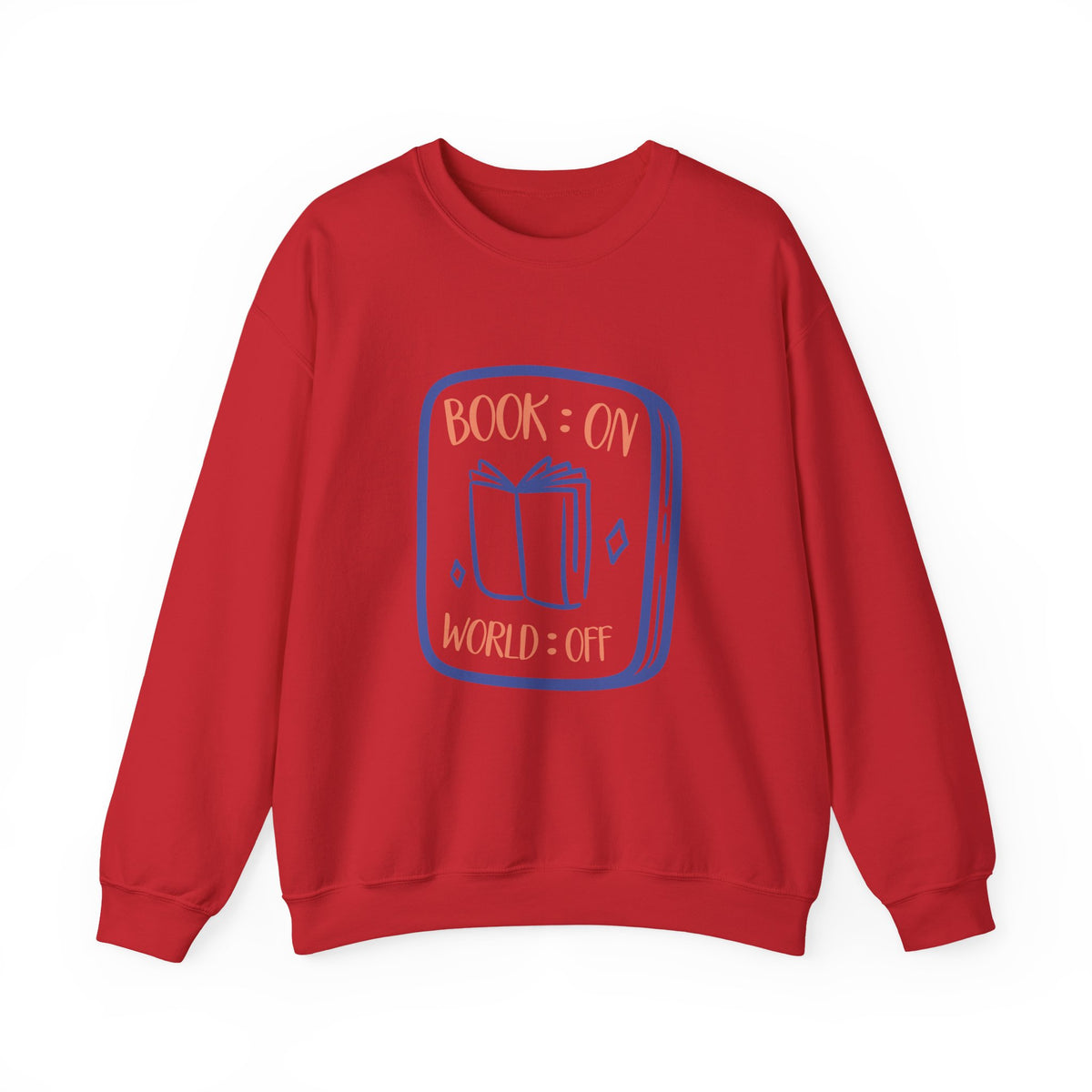 Book On World Off | Book Lover | Crewneck