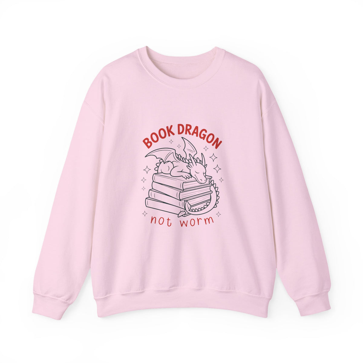 Book Dragon Not Worm | Book Lover | Crewneck