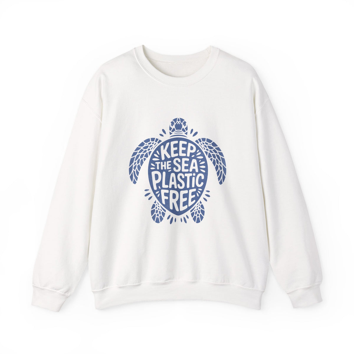 Keep The Sea Plastic Free | Save The Ocean | Summer | Crewneck