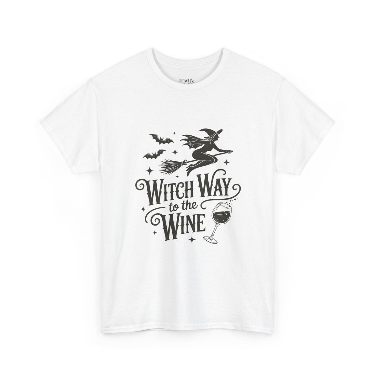 Witch Way To The Wine | Halloween | T-Shirt