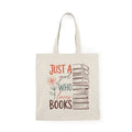 Just A Girl Who Loves Books | Book Lover | Tote Bag