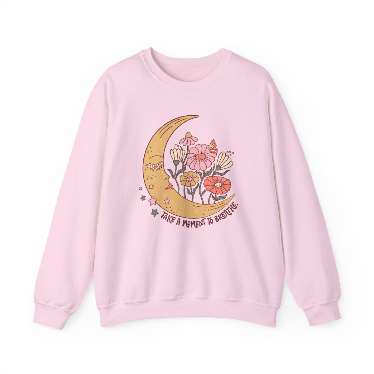 Take A Moment To Breath | Boho | Crewneck