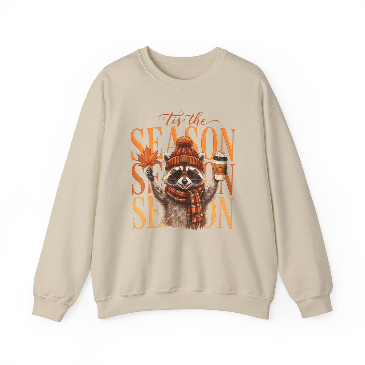 Tis The Season | Racoon | Fall | Crewneck