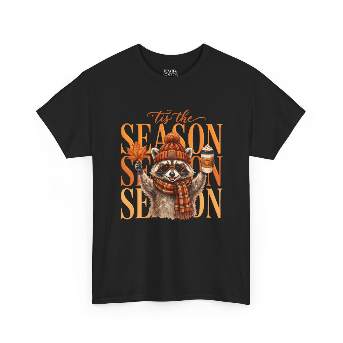 Tis The Season | Racoon | Fall | T-Shirt