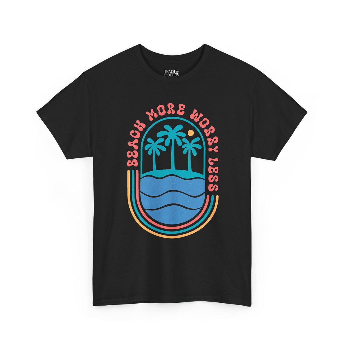 Beach More Worry Less | Summer Boho | T-Shirt