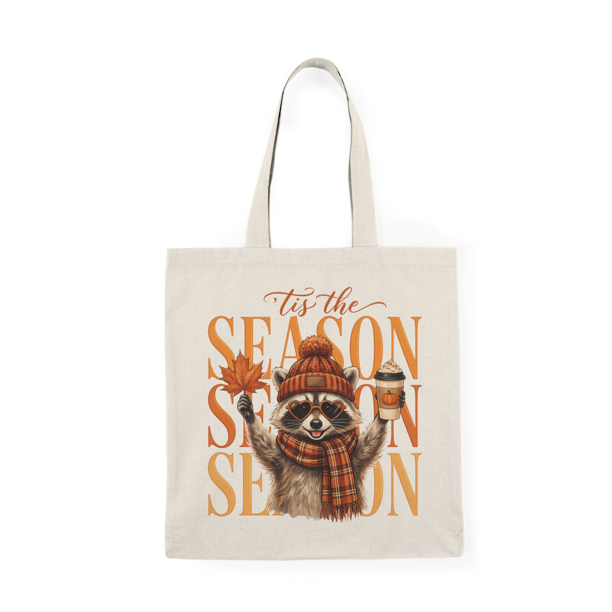 Tis The Season | Racoon | Fall | Tote Bag