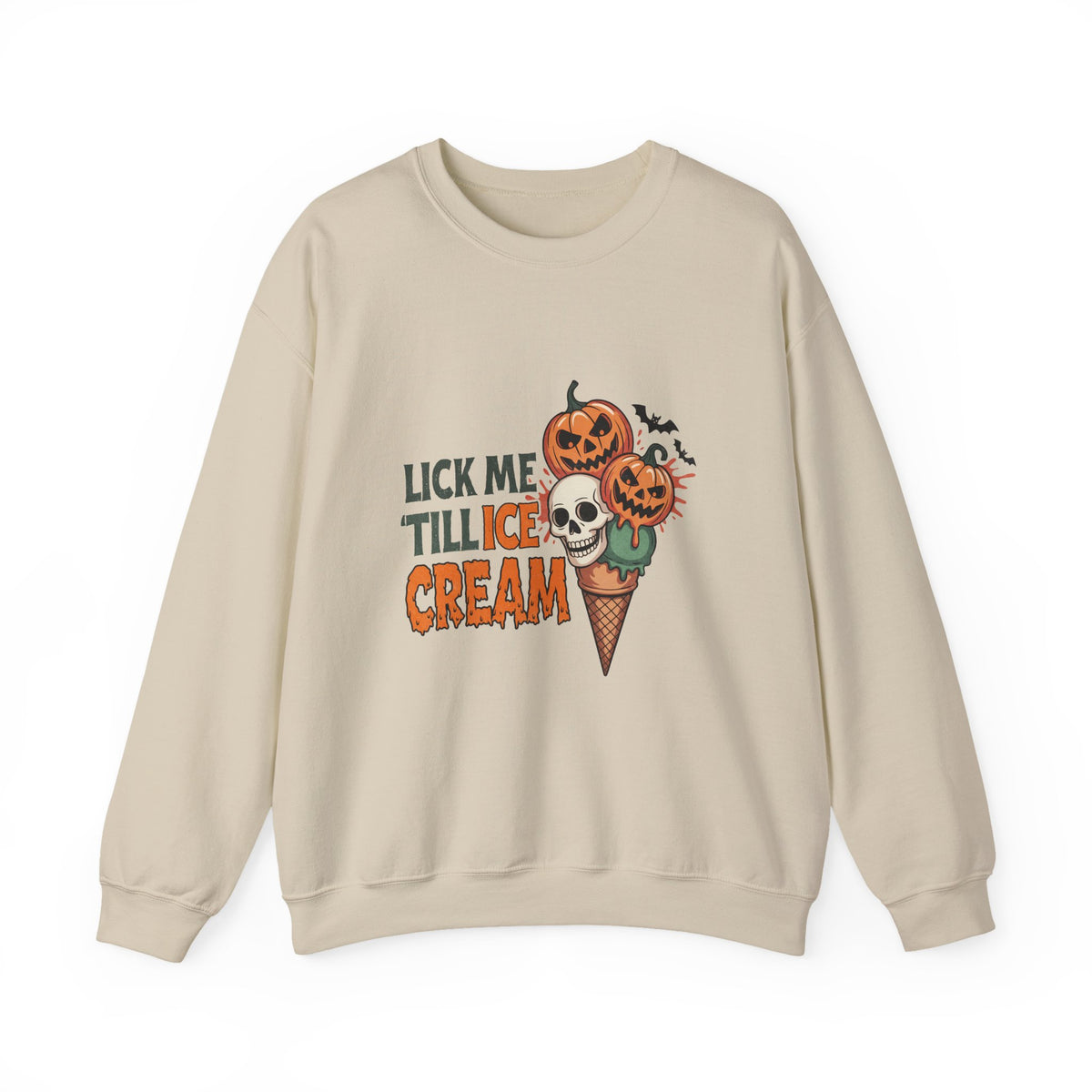 Lick Me Till Ice Cream | Summerween | Halloween | Crewneck