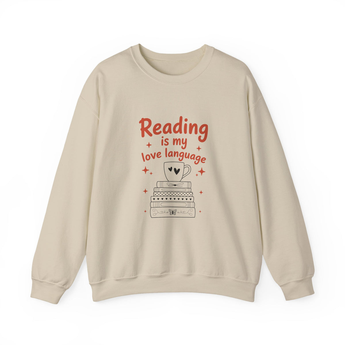 Reading Is My Love Language | Book Lover | Crewneck