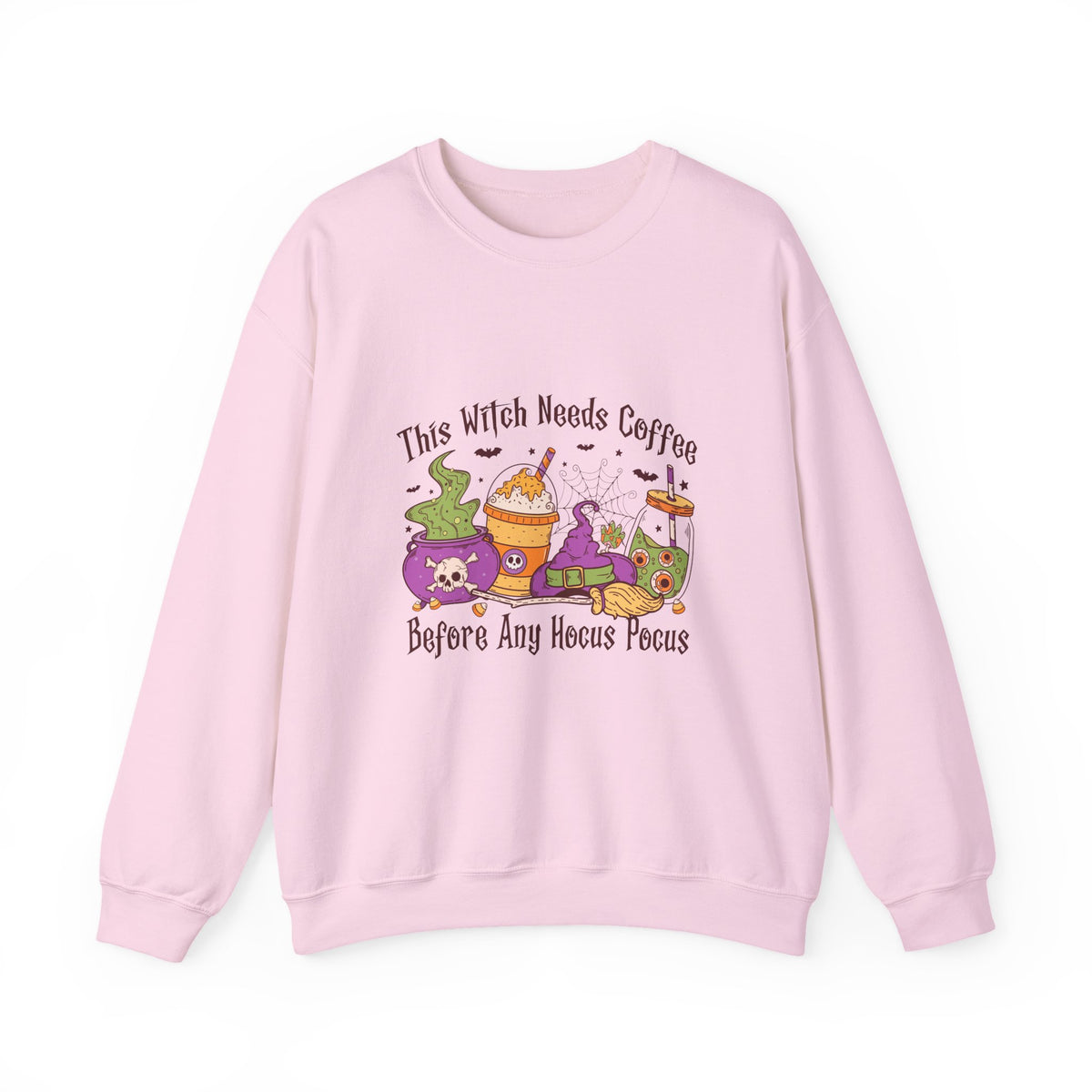 This Witch Needs Coffee | Halloween | Crewneck