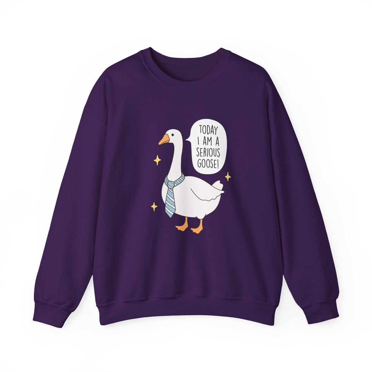 Today I Am A Serious Goose | Silly Goose | Crewneck