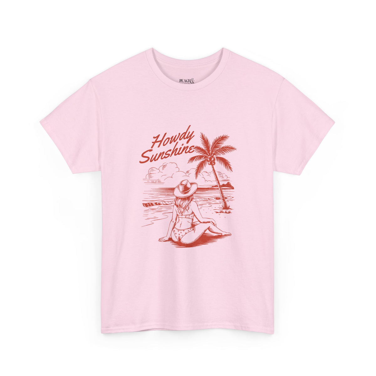 Howdy Sunshine | Salty Cowgirl | Summer | T-Shirt