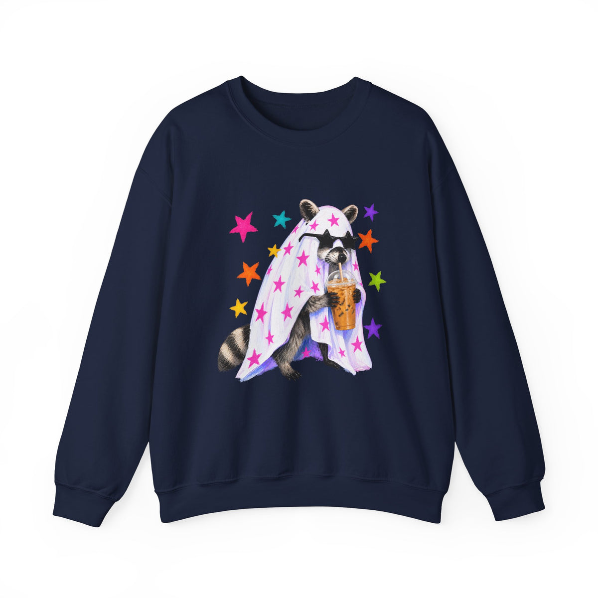 Ghost Racoon | Halloween | Crewneck