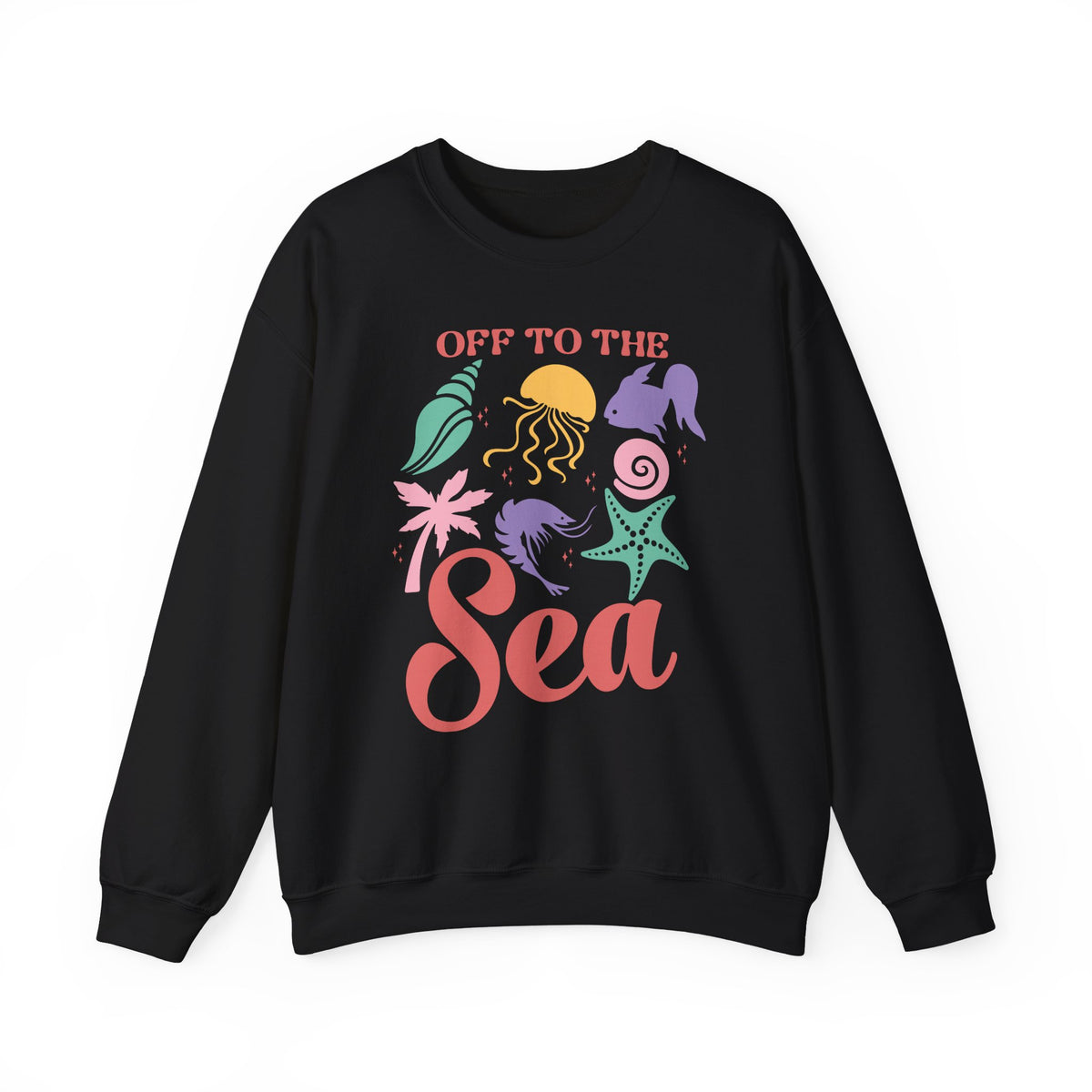 Off To The Sea | Beach | Summer | Crewneck