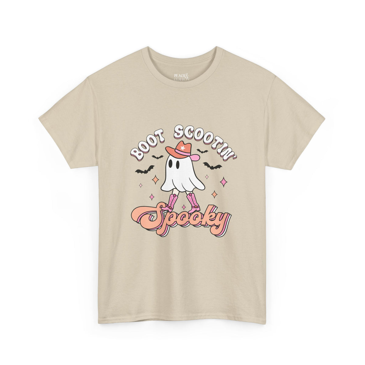 Boot Scootin' Spooky | Ghost | Halloween | T-Shirt