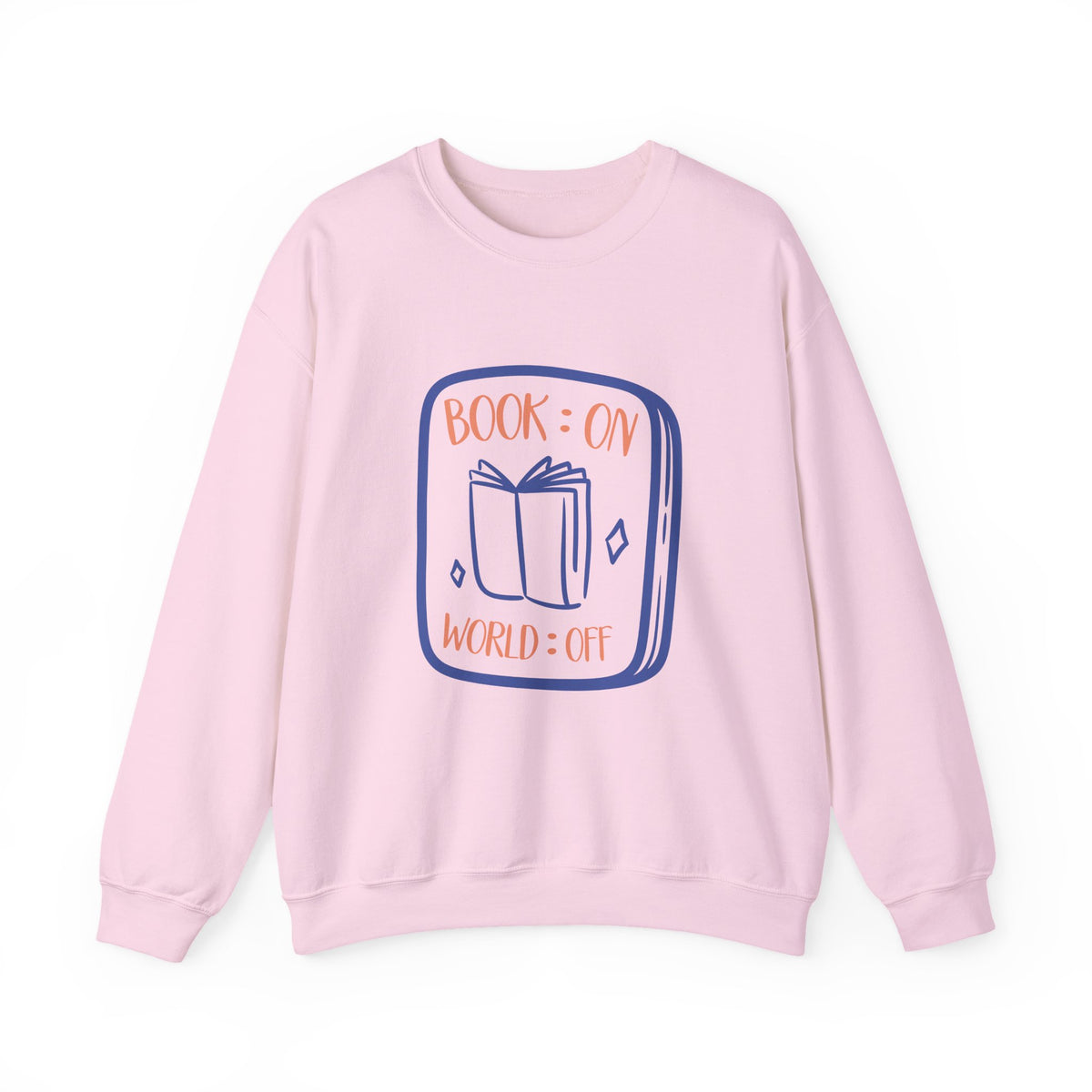 Book On World Off | Book Lover | Crewneck