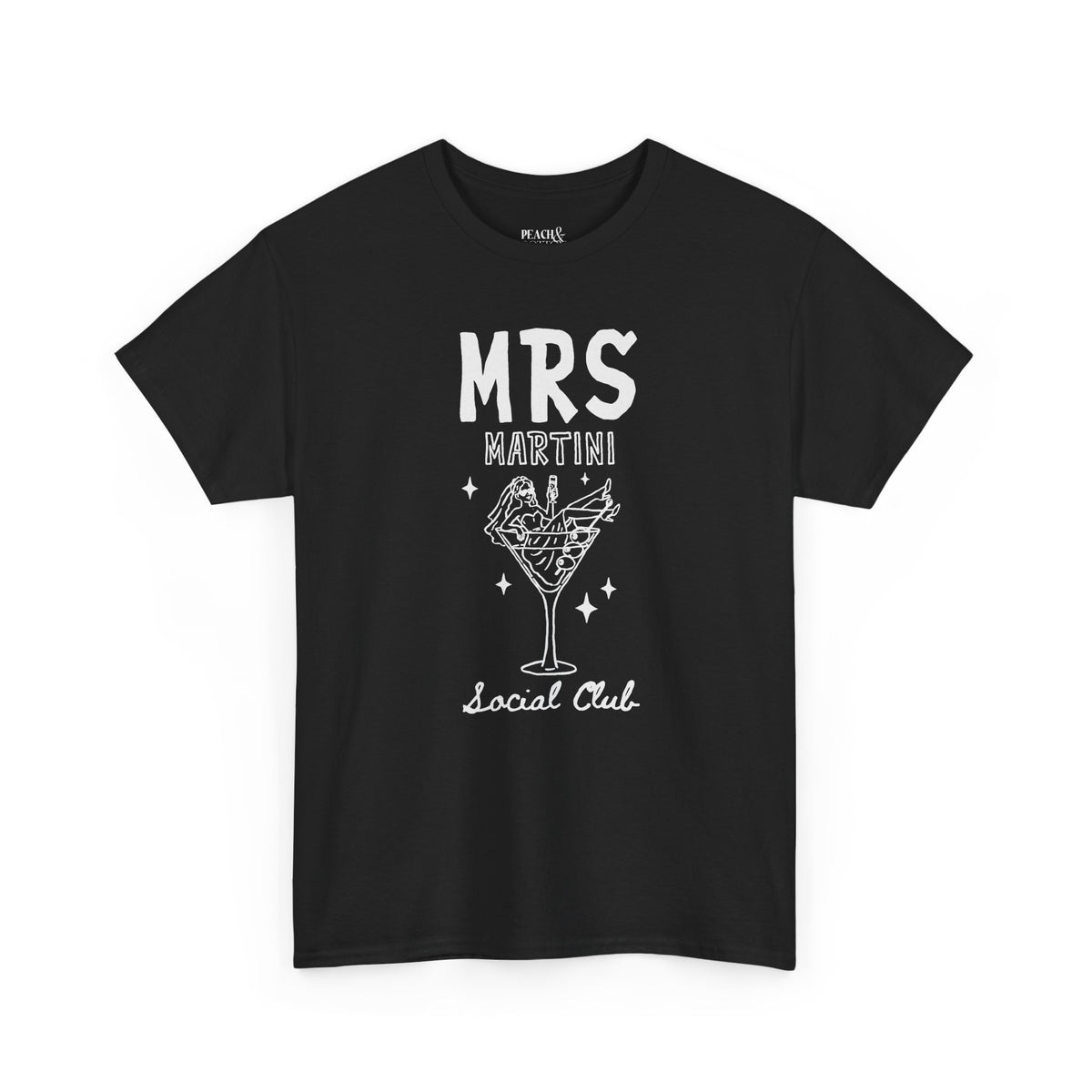 Mrs Martini | The Bride | Bachelorette | T-Shirt