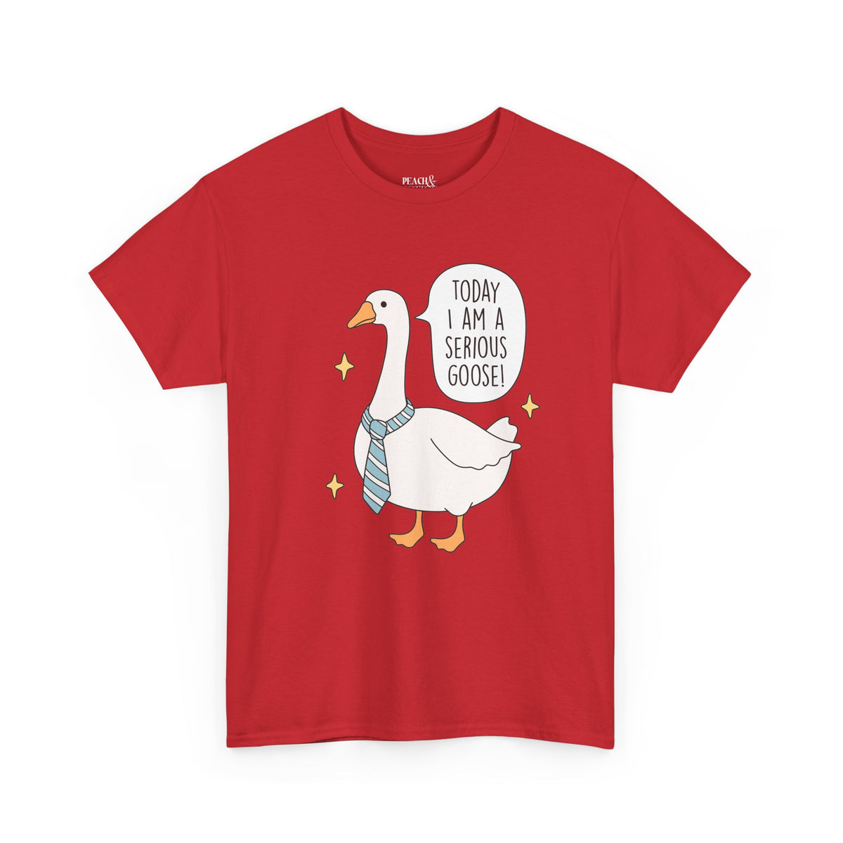 Today I Am A Serious Goose | Silly Goose | T-Shirt