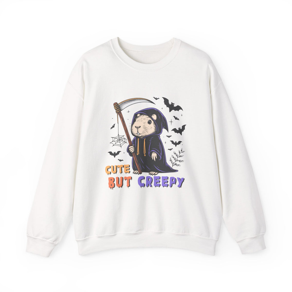 Cute But Creepy | Capybara | Halloween | Crewneck