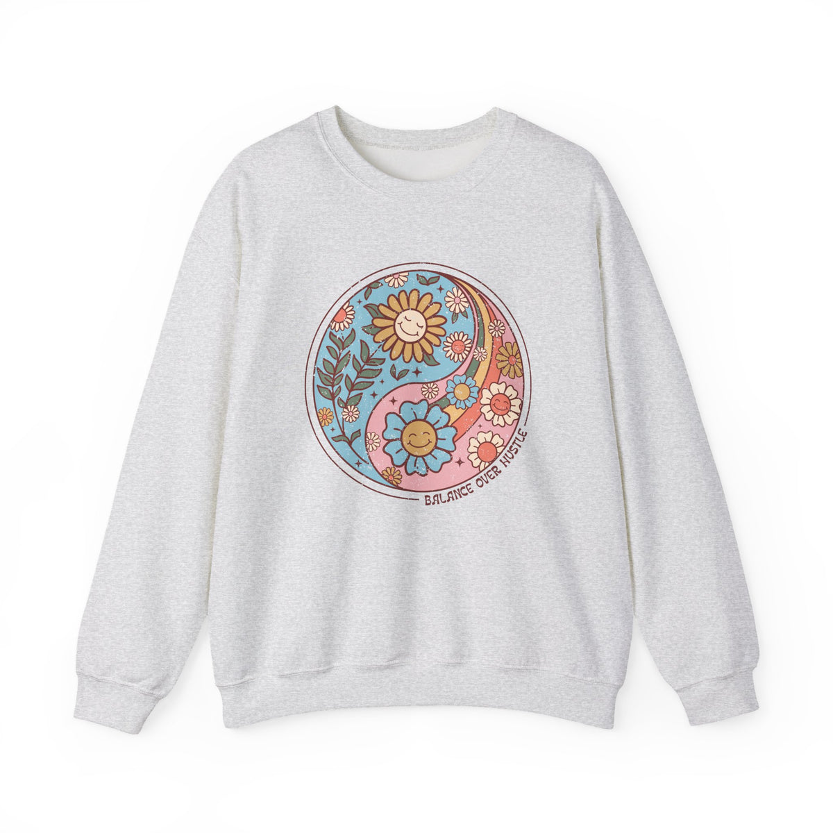 Balance Over Hustle | Boho | Crewneck