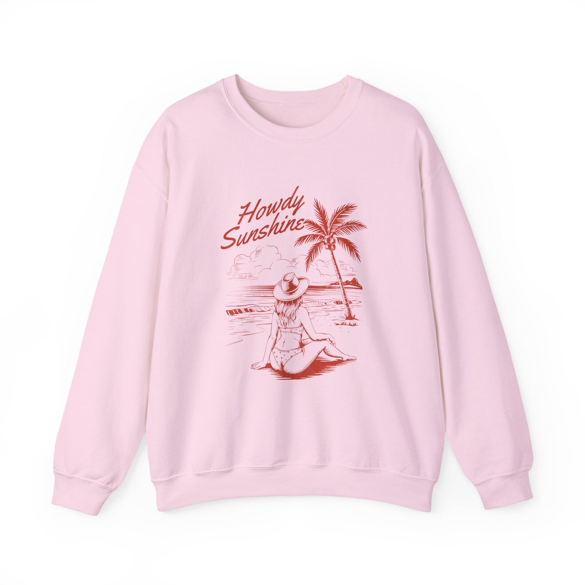 Howdy Sunshine | Salty Cowgirl | Summer | Crewneck
