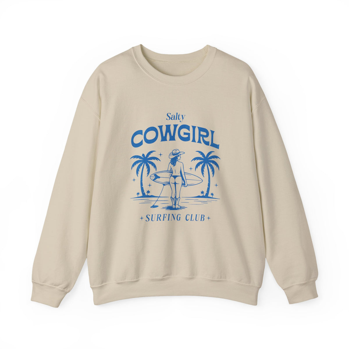 Surfing Club | Salty Cowgirl | Summer | Crewneck