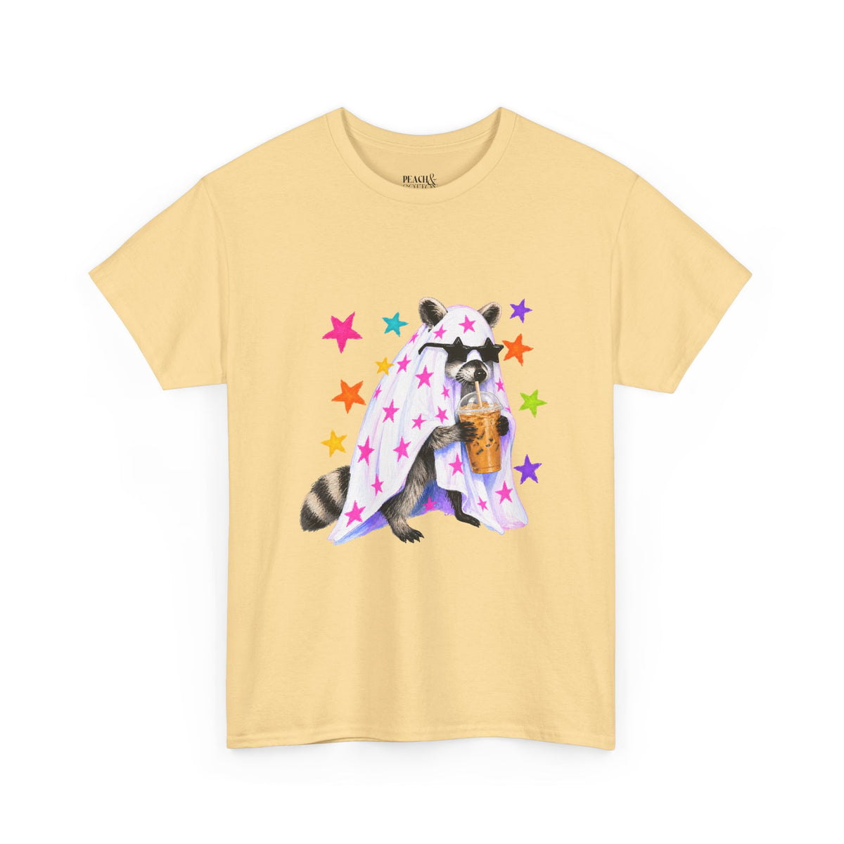 Ghost Racoon | Halloween | T-Shirt