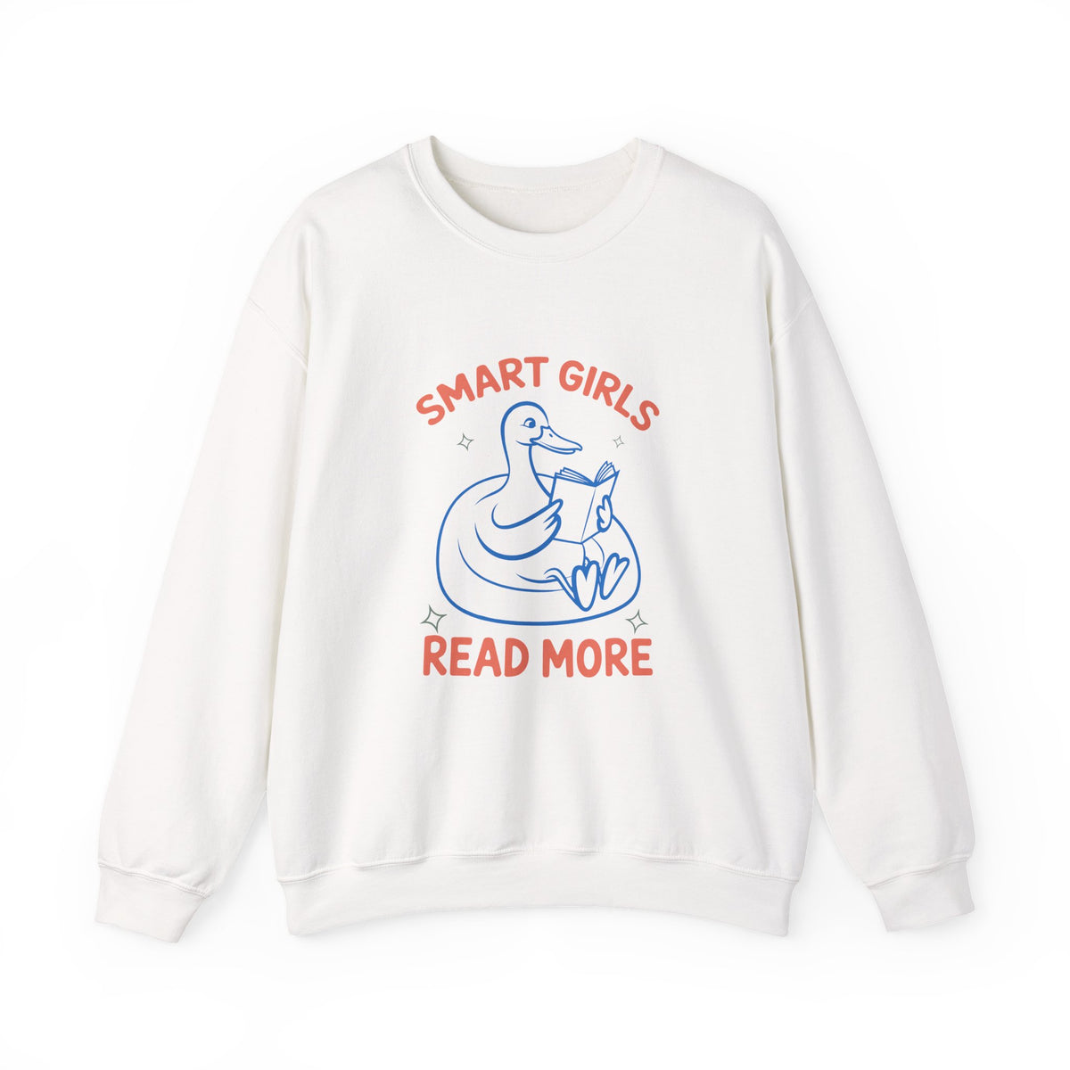 Smart Girls Read More | Book Lover | Crewneck