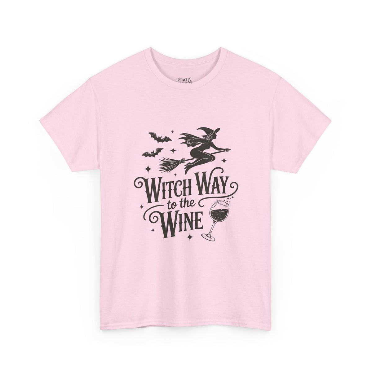 Witch Way To The Wine | Halloween | T-Shirt
